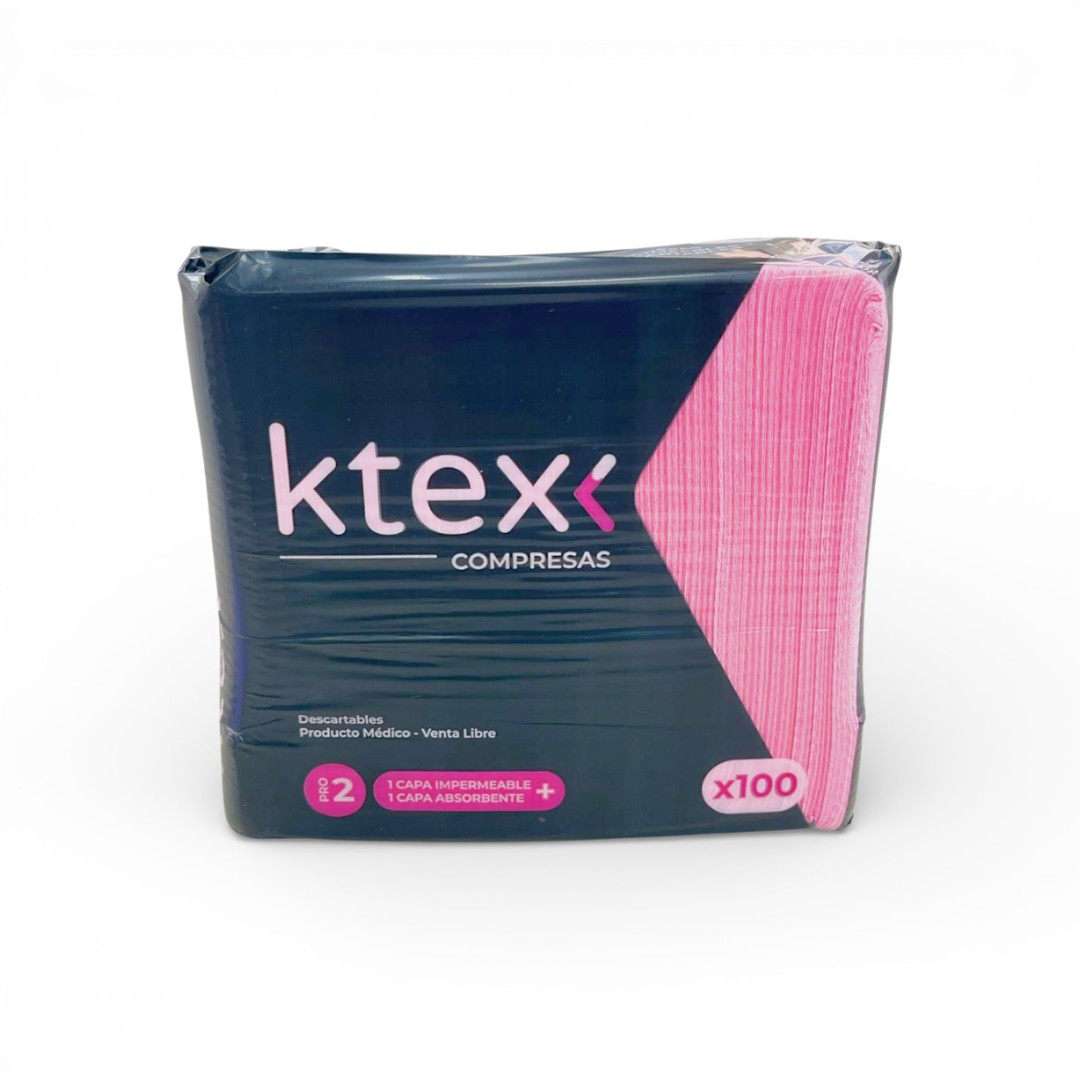 KTEX 100 PCS CAMPOS DESCARTABLES K-TEX 100 UNIDADES - Image 1