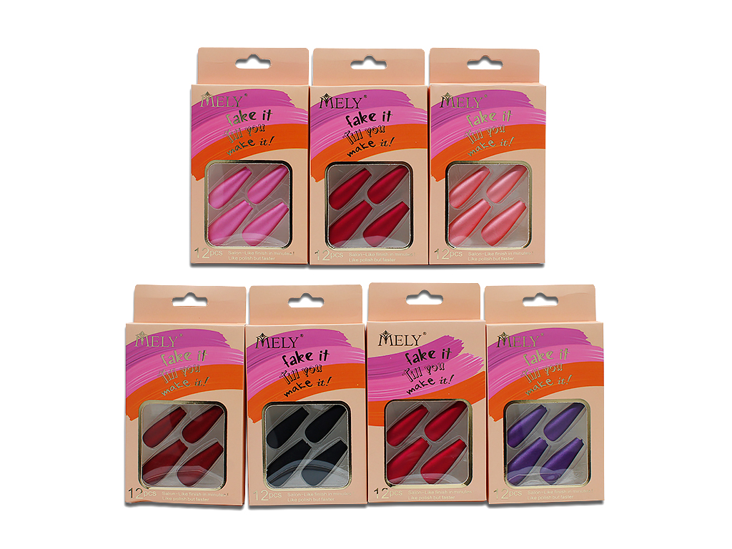 PROMO 2×1 | UÑAS POSTIZAS DECORADAS 12 PCS