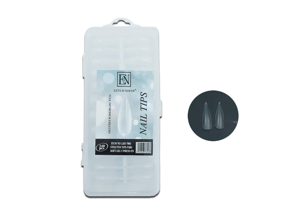 UÑAS POSTIZAS PARA SOFT GEL ESTILO NUEVO 100PCS