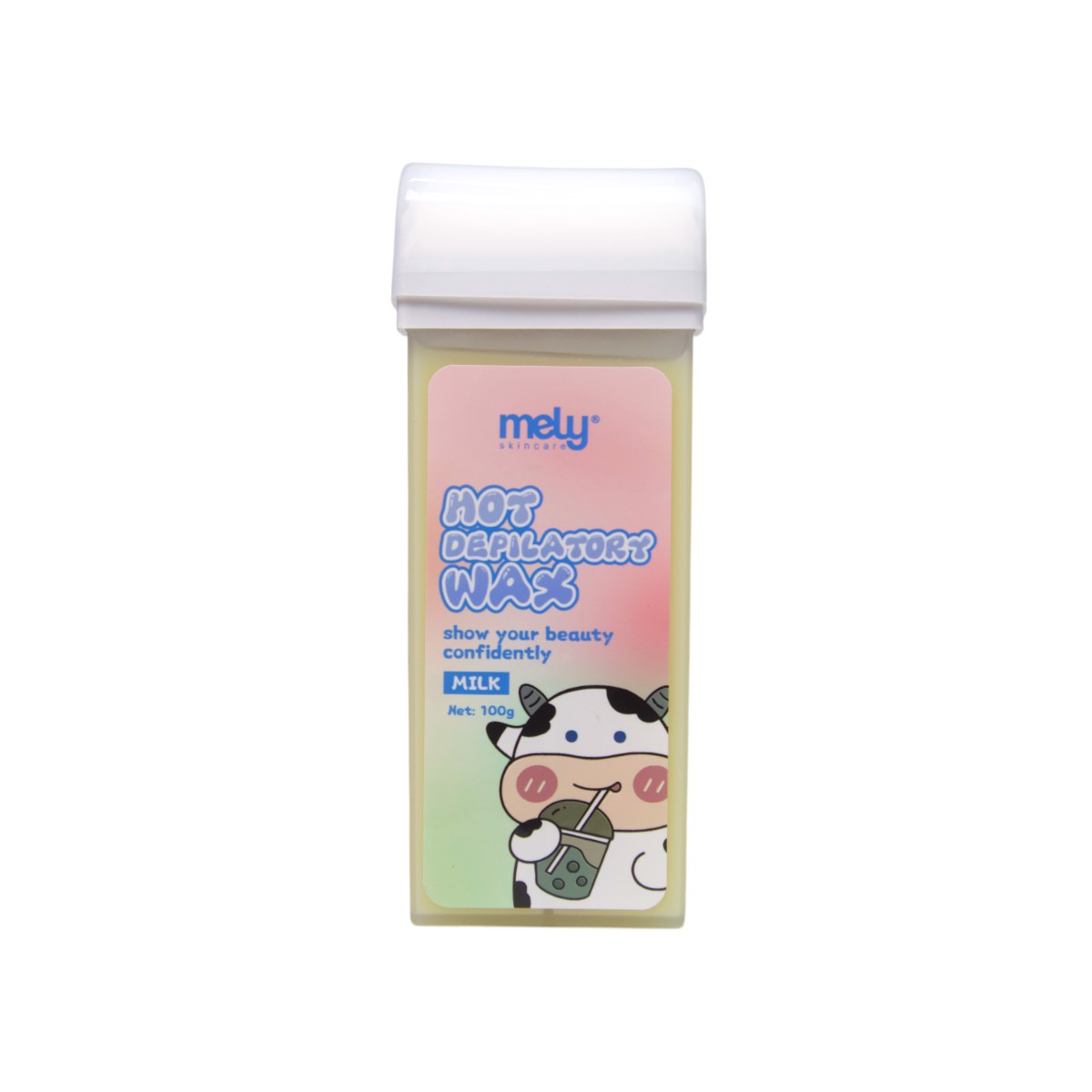 MY892008 - PORTADA CERA DEPILATORIA ROLL ON DE LECHE 100G MELY - Image 1