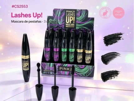 MASCARA DE PESTAÑAS LASHES UP PINK 21