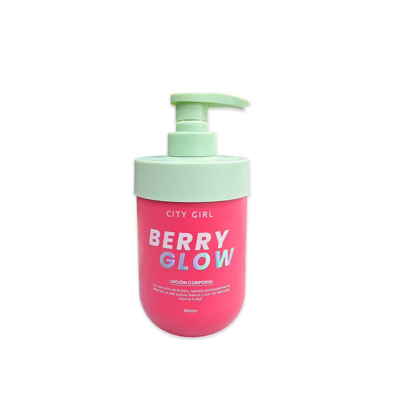 CG-LOC90200 LOCIÓN CORPORAL BERRY GLOW 500ML CITY GIRL - Image 1