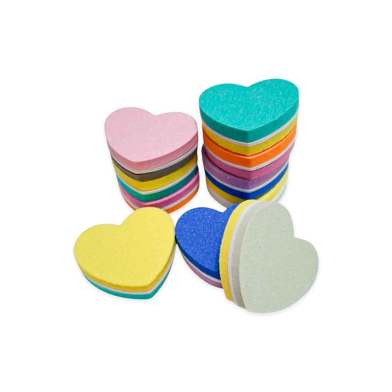 LHP-T01 MINI LIMAS FORMA CORAZON X20PCS - Image 1