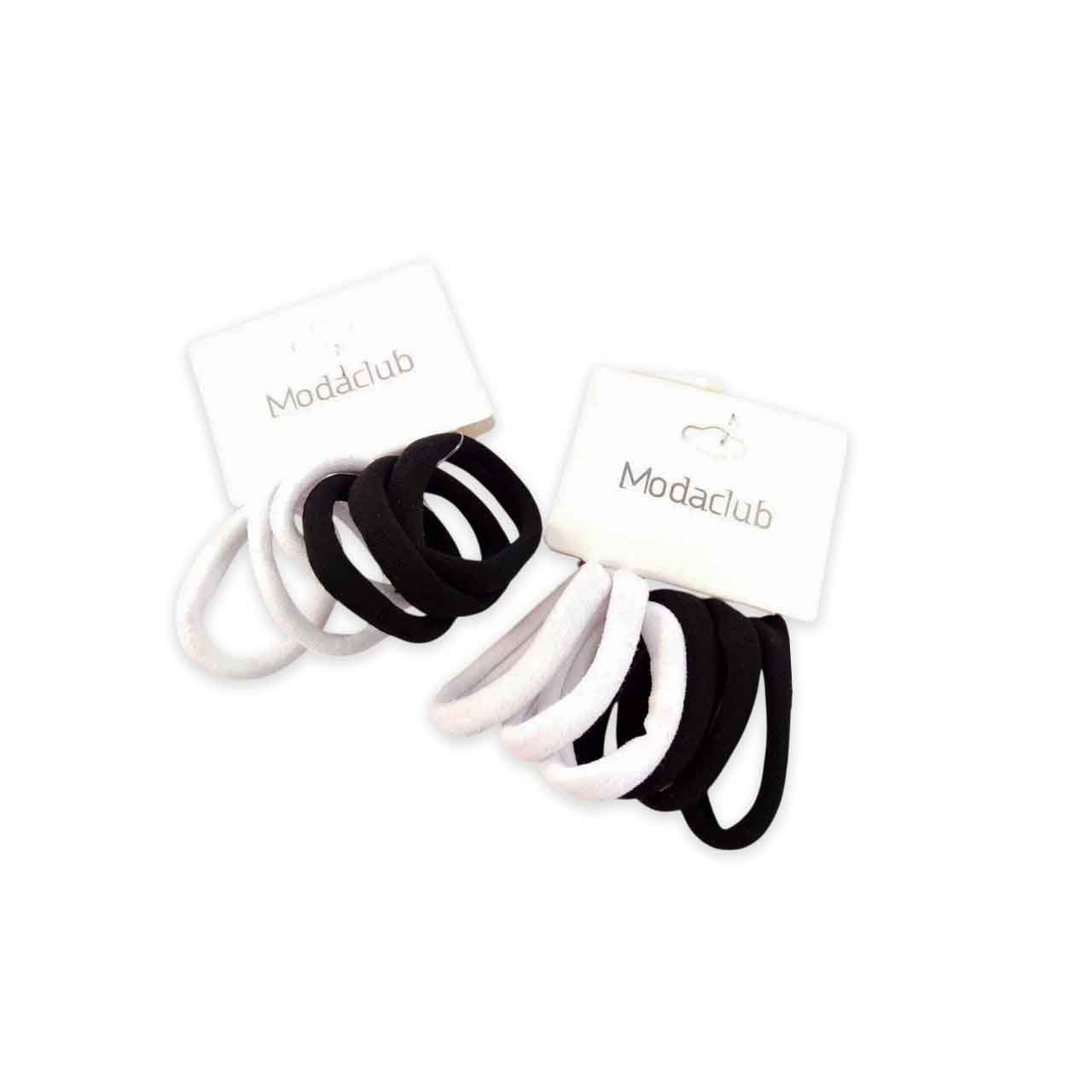 UT409024 PACK X6 COLITAS BLANCAS Y NEGRAS - Image 1