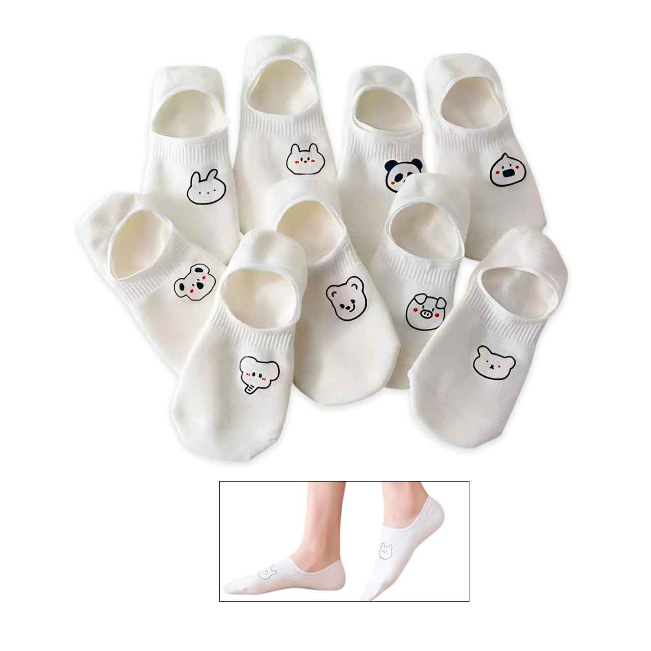 UT518031 PAQUETE X10 PARES DE SOQUETES KAWAII T. 36-41 - Image 1