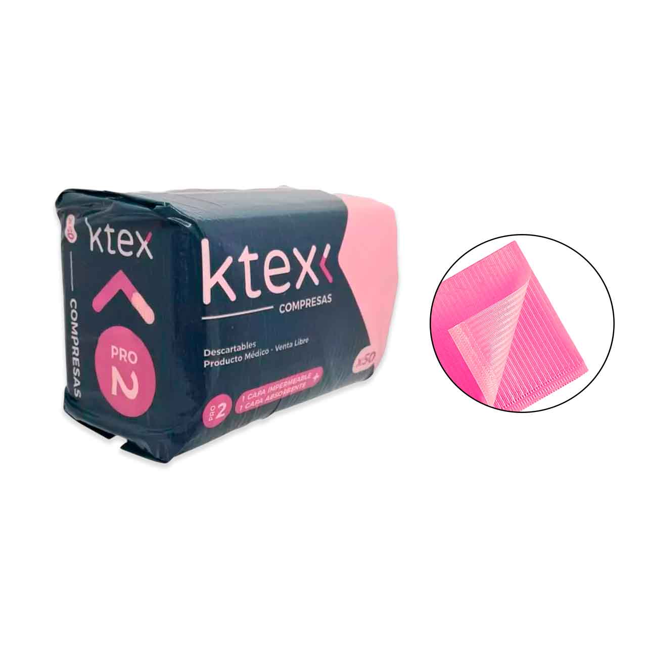 KTEX-50PCS CAMPOS DESCARTABLES K-TEX 50 UNIDADES - Image 1