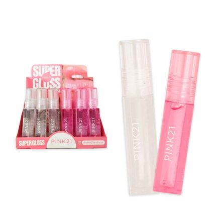 GLOSS ENVASE CUADRADO SUPER GLOSS PINK 21