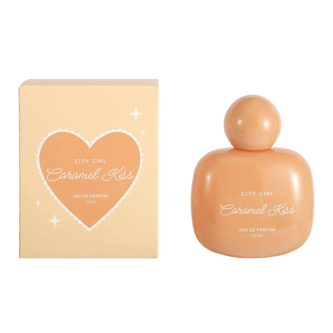 yt2543 PERFUME CARAMEL KISS 50ML CITY GIRL - Image 1