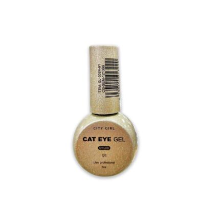 ESMALTE OJO DE GATO #91 CITY GIRL 7ML