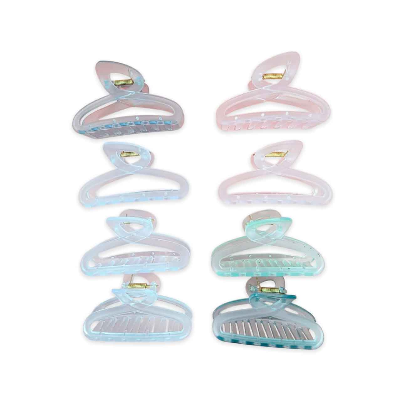 UT522031 BROCHE PARA CABELLO TRANSPARENTE 11CM - Image 1