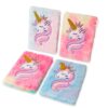 CUADERNO DE FELPA UNICORNIO + LAPICERA 20x15CM - Image 2