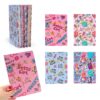 CUADERNO TAPA DURA CON ESTAMPAS 15 X 21 CM