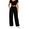 PANTALÓN JOGGING RECTO NEGRO