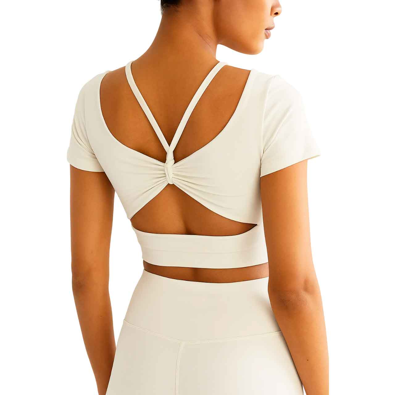 TOP30748 TOP DEPORTIVO VIBE BEIGE - Image 1