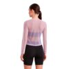 REMERA M/LARGA TRASLÚCIDA LILA CON LÍNEAS BLANCAS - Image 2