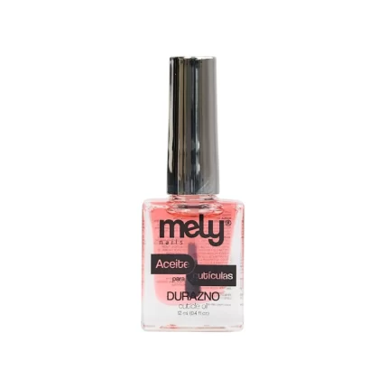ACEITE DE CUTÍCULAS DURAZNO 12ML MELY