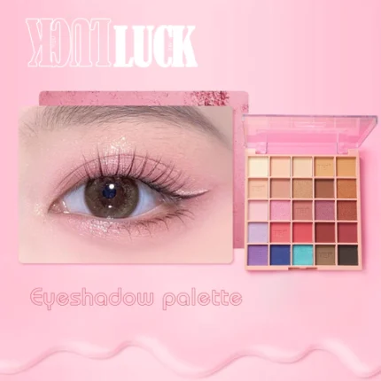 PALETA DE SOMBRAS LUCK 25 TONOS TEI