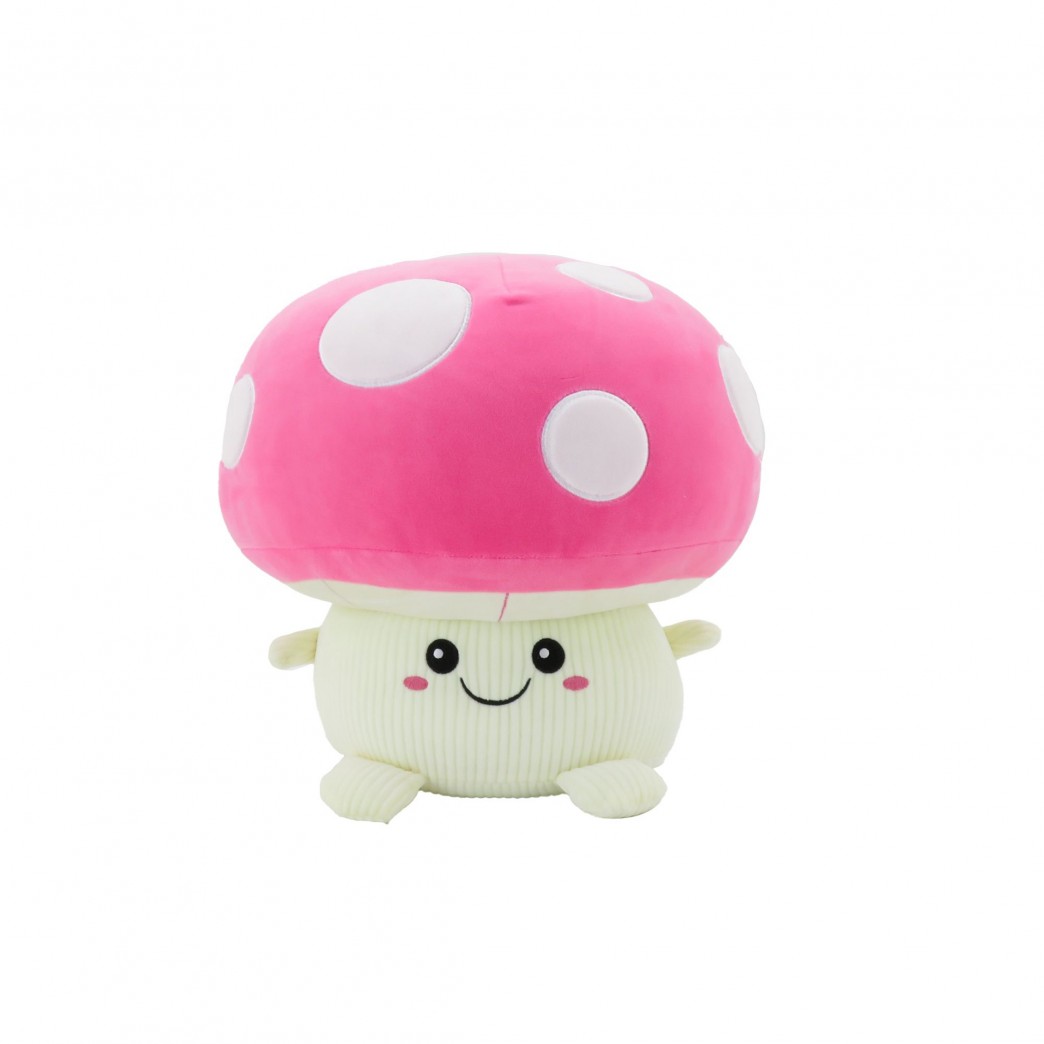 68127S-PKMUSHROOM PELUCHE DE HONGO ROSA 30CM APROX - Image 1