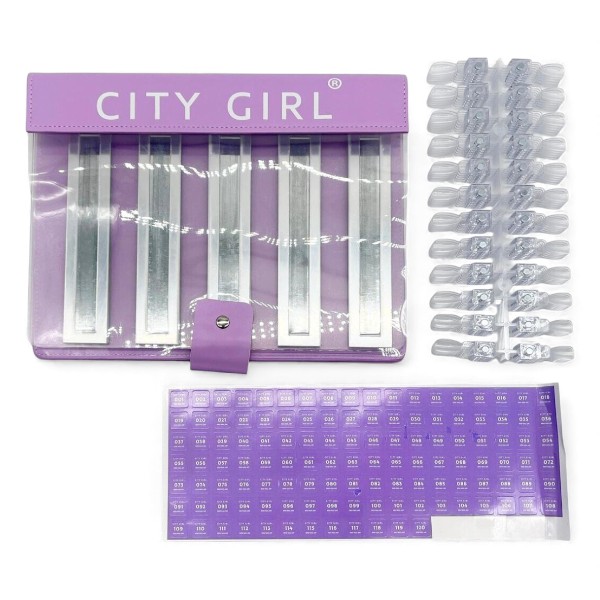 GO-25107 ÁLBUM MUESTRARIO PARA 120 UÑAS IMANTADO - Image 1