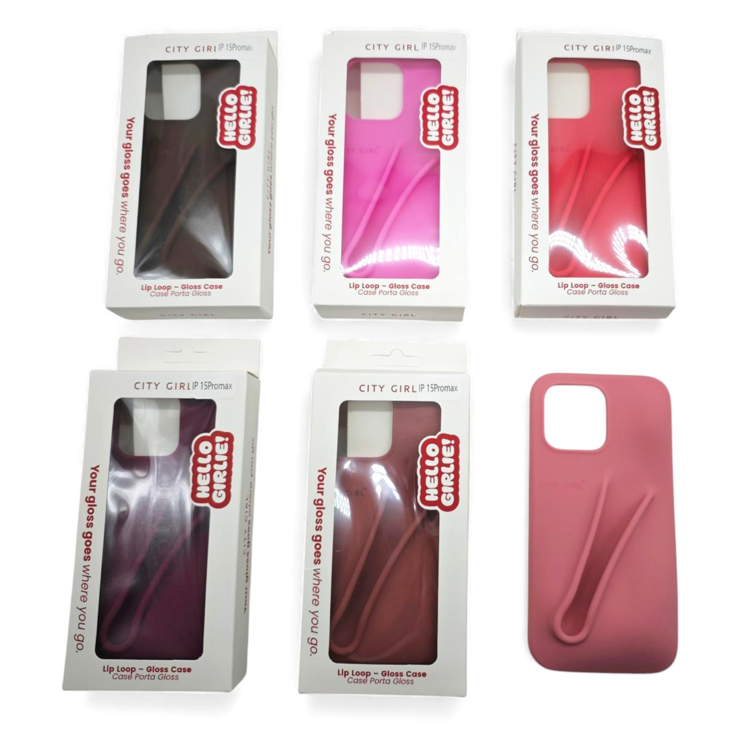 PZ17508-26 FUNDA CON PORTA GLOSS IPHONE 15 PRO MAX - Image 1