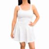 VESTIDO DEPORTIVO BLANCO
