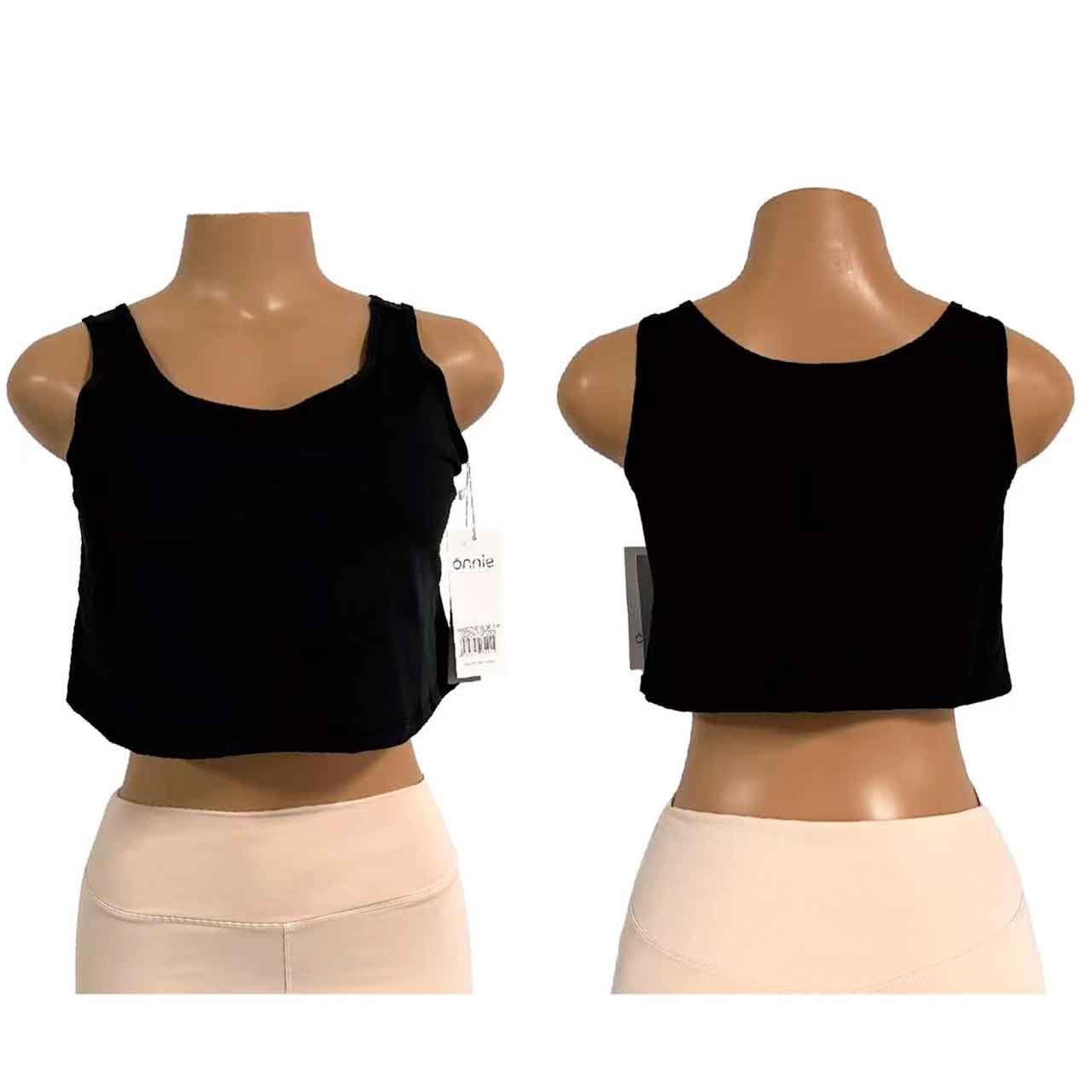 32159-141-1 TOP LISO NEGRO - Image 1