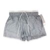 SHORT RAYADO GRIS OSCURO