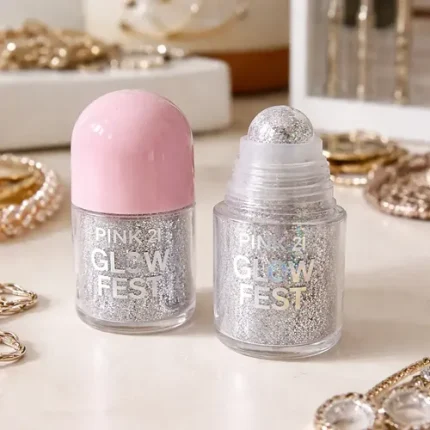 GLITTER 4 COLORES ROLL ON PINK 21