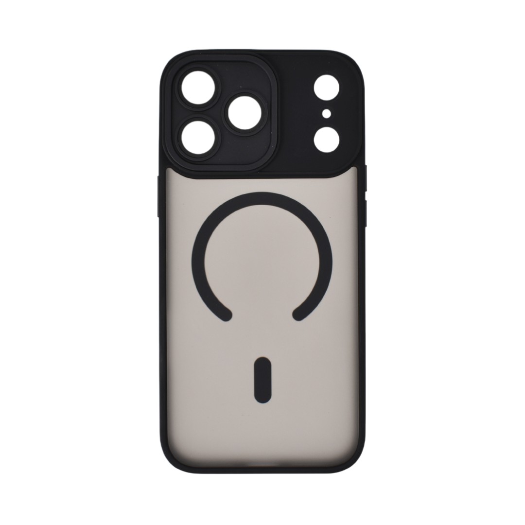NFD2-I17PM-NR FUNDA DE SILICONA IPHONE 17 PRO MAX NOVERA NEGRA - Image 1