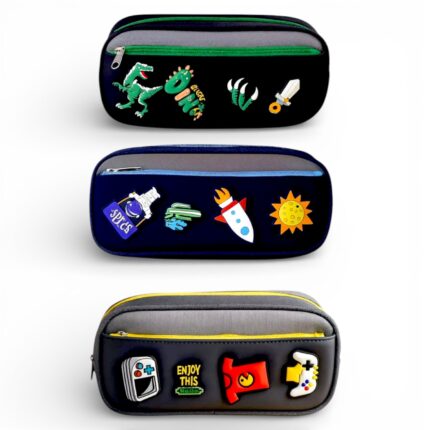 CARTUCHERA 3D SPACE/DINO/GAME