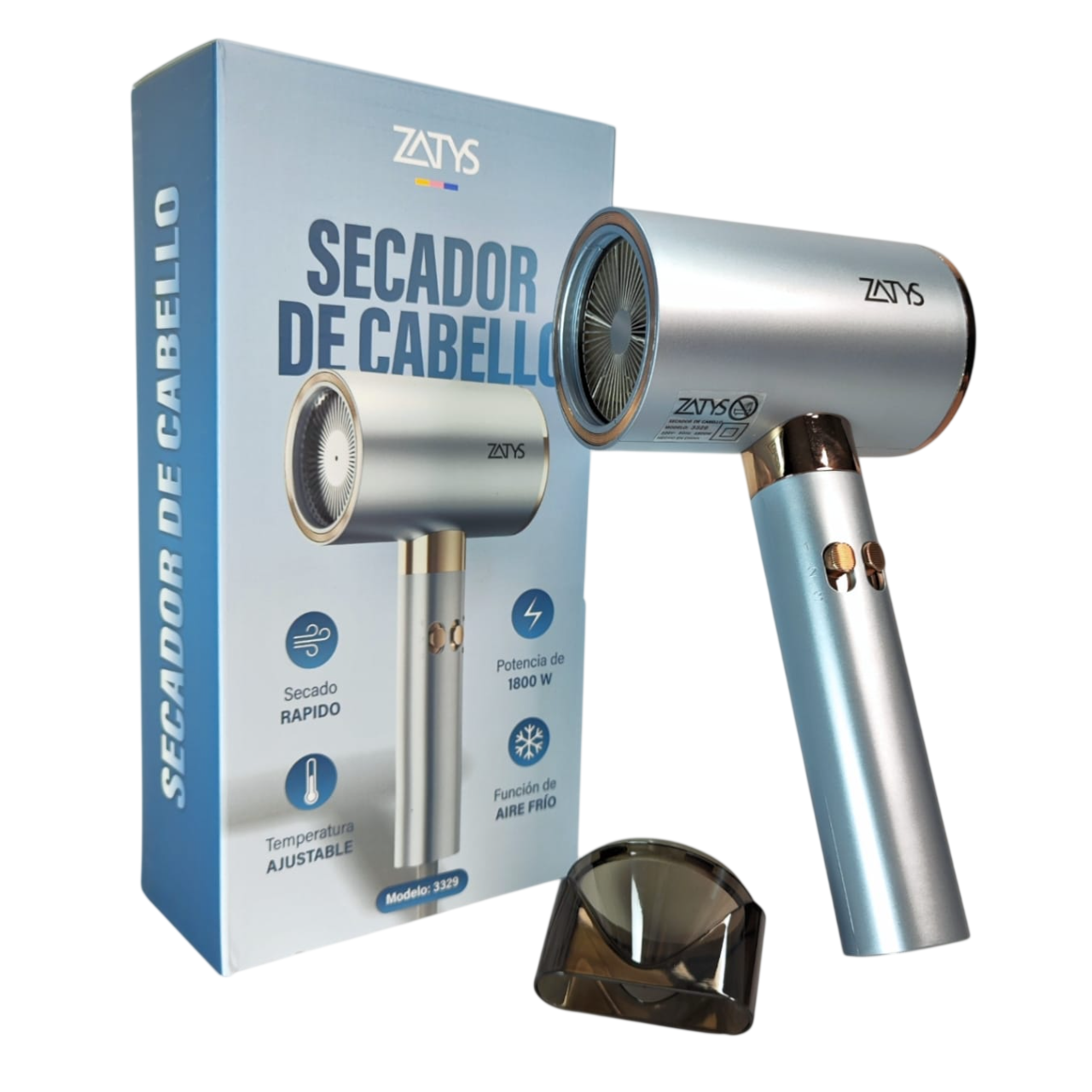 3329-SEC1-Photoroom SECADOR DE CABELLO SLEEK ZATYS - Image 1