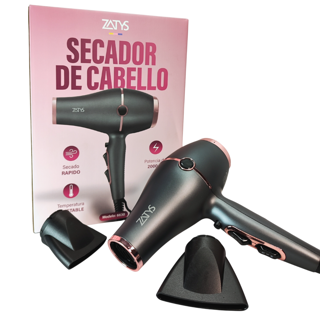 6630-SEC1-Photoroom SECADOR DE CABELLO PROFESIONAL VITESSE ZATYS - Image 1