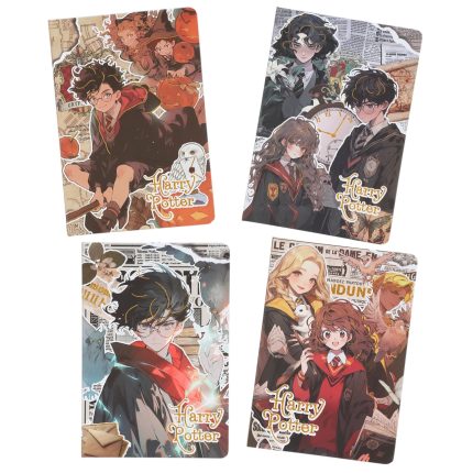 CUADERNO COSIDO HARRY POTTER 15x21CM