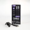 CABLE TRENZADO USB-C -LIGHTNING NEGRO NOVERA - Image 3
