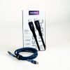 CABLE TRENZADO USB-C - USB-C AZUL NOVERA - Image 2