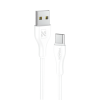 CABLE USB-A - USB-C 15W 1.5M BLANCO NOVERA