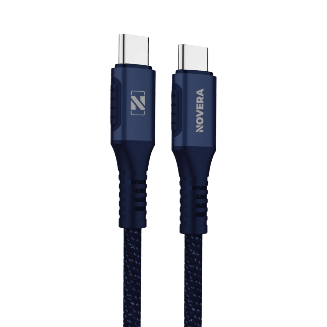 ND25CC200A CABLE TRENZADO USB-C - USB-C AZUL NOVERA - Image 1