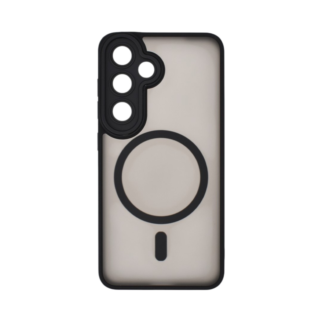 NFD2-S25-NR FUNDA DE SILICONA SAMSUNG S25 NEGRA NOVERA - Image 1