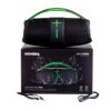 PARLANTE CON BLUETOOTH NEGRO Y VERDE NOVERA