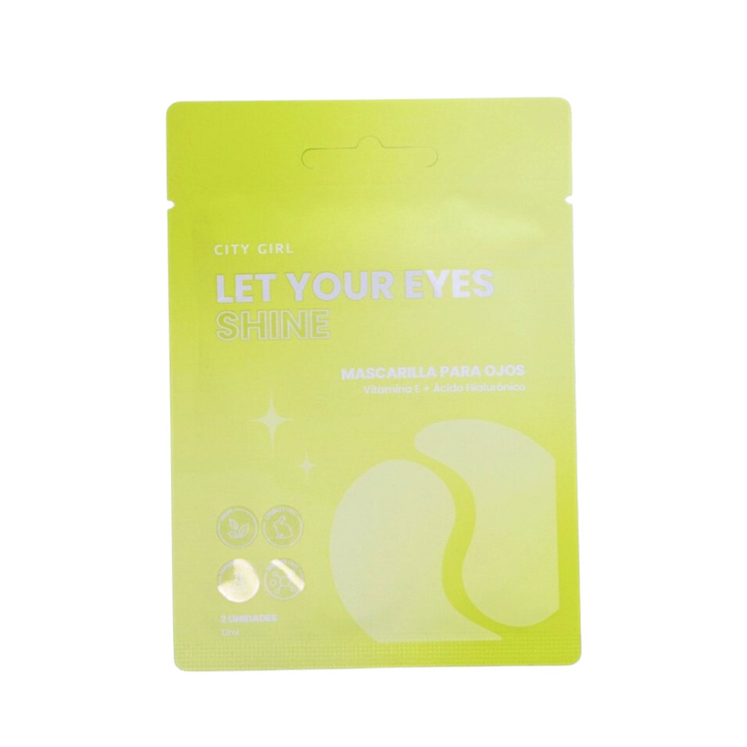 XZ257-11 PARCHES PARA OJOS VITAMINA E+ÁCIDO HIALURÓNICO CITY GIRL - Image 1