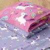 JUEGO DE SÁBANAS INFANTILES UNICORNIO TWIN SIZE - Image 3