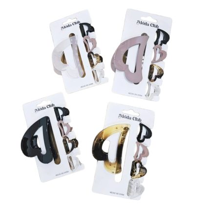 SET DE 5 BROCHES DE CABELLO