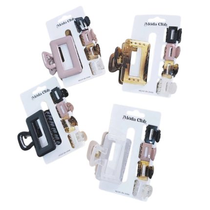 SET DE 5 BROCHES DE CABELLO