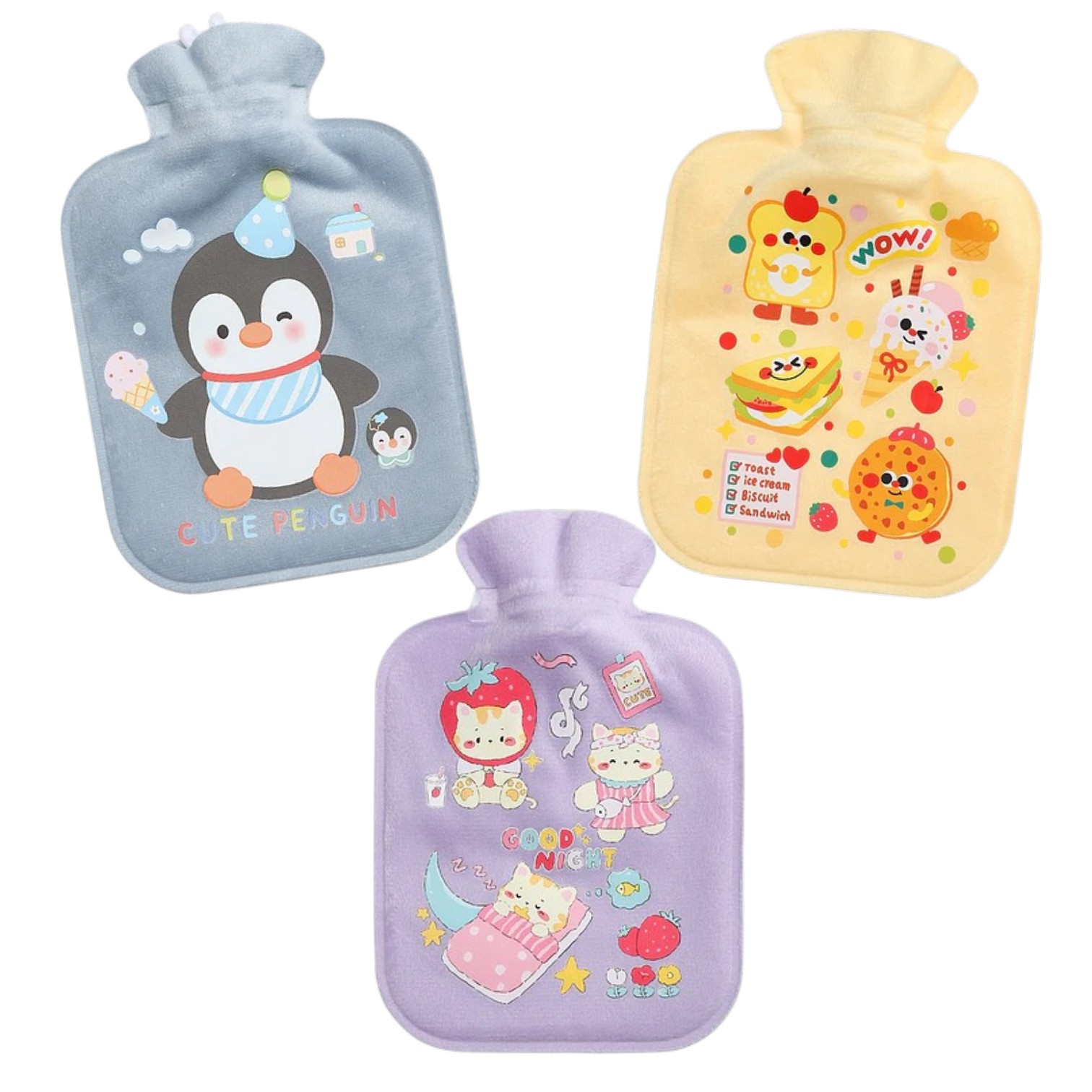 EE51024 BOLSA DE AGUA CALIENTE DISEÑO KAWAII 600ML - Image 1