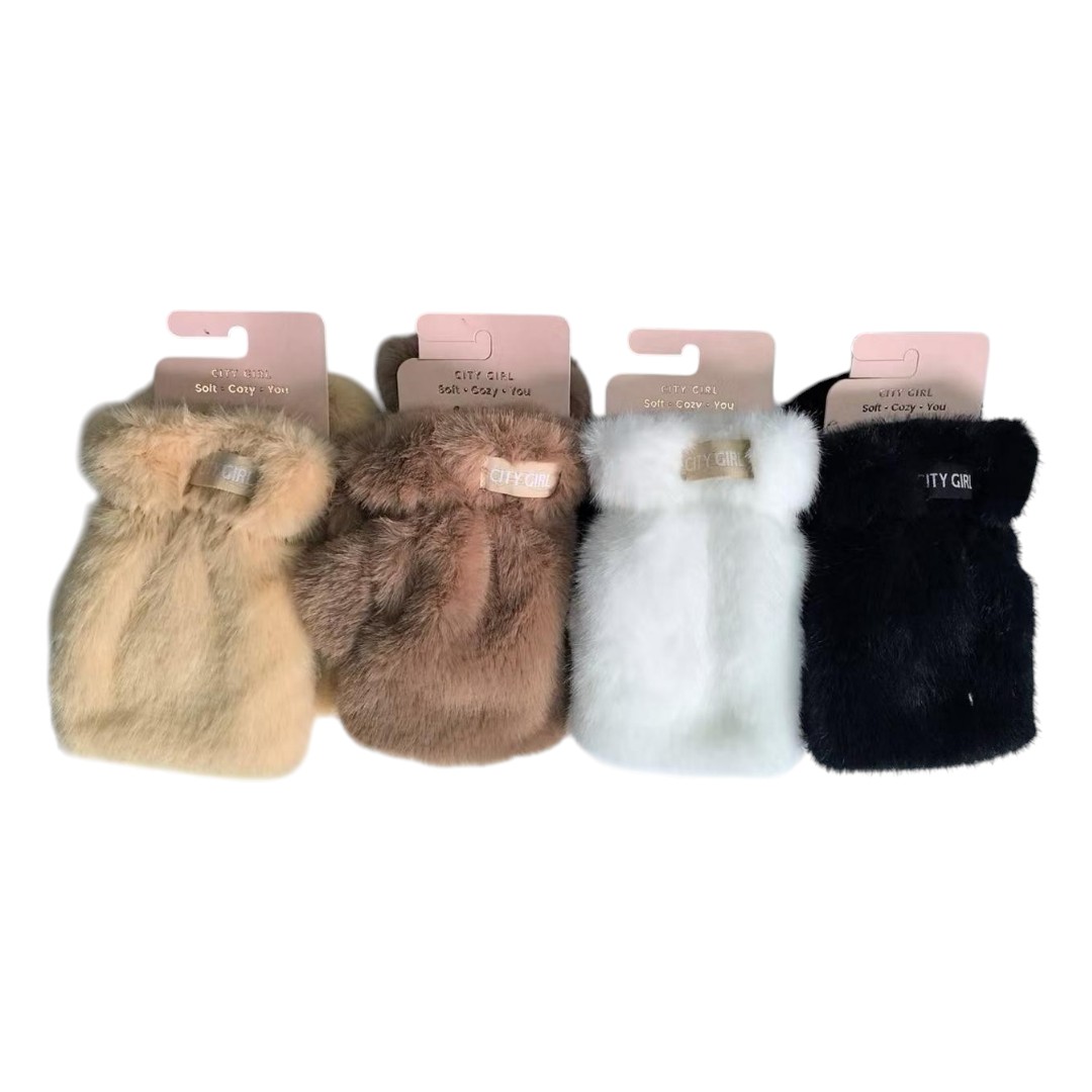 ZK-250103 GUANTES MEDIO DEDO PELUCHE CITY GIRL - Image 1