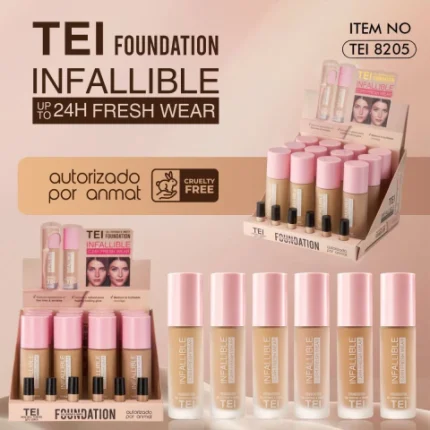 BASE LÍQUIDA TAPA ROSA TEI