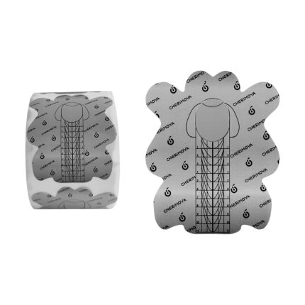 MOLDE PARA UÑAS GRIS STILETTO