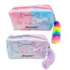 NECESER DE PELUCHE MEOW CON BRILLOS