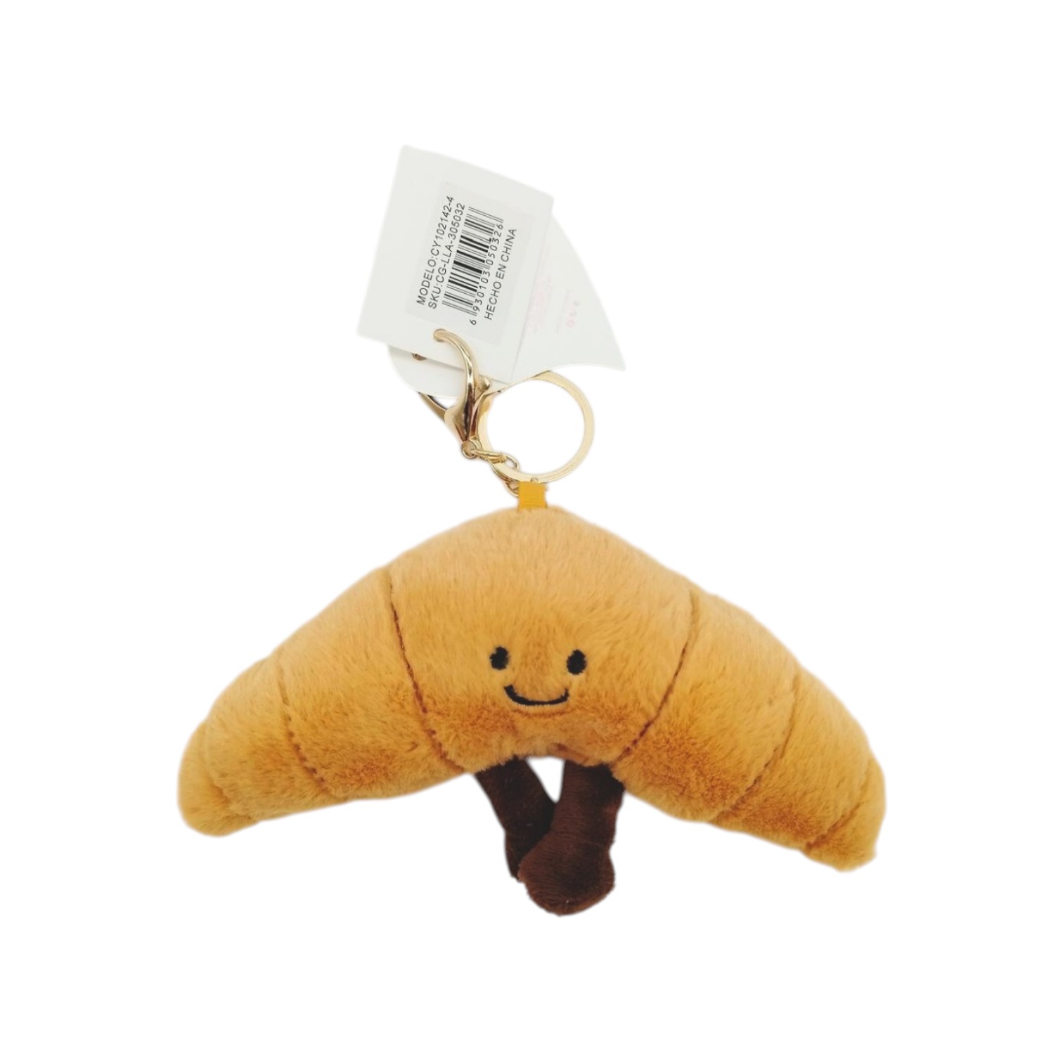 _CY102142-4 LLAVERO PELUCHE DE MEDIALUNA - Image 1