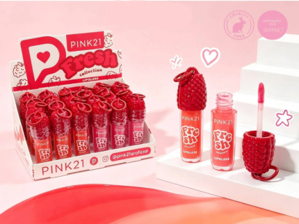 LIP GLOSS FRESH PINK 21